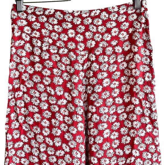 Anthropologie Annalee Wide-leg floral Pants size 4 - Picture 6 of 8